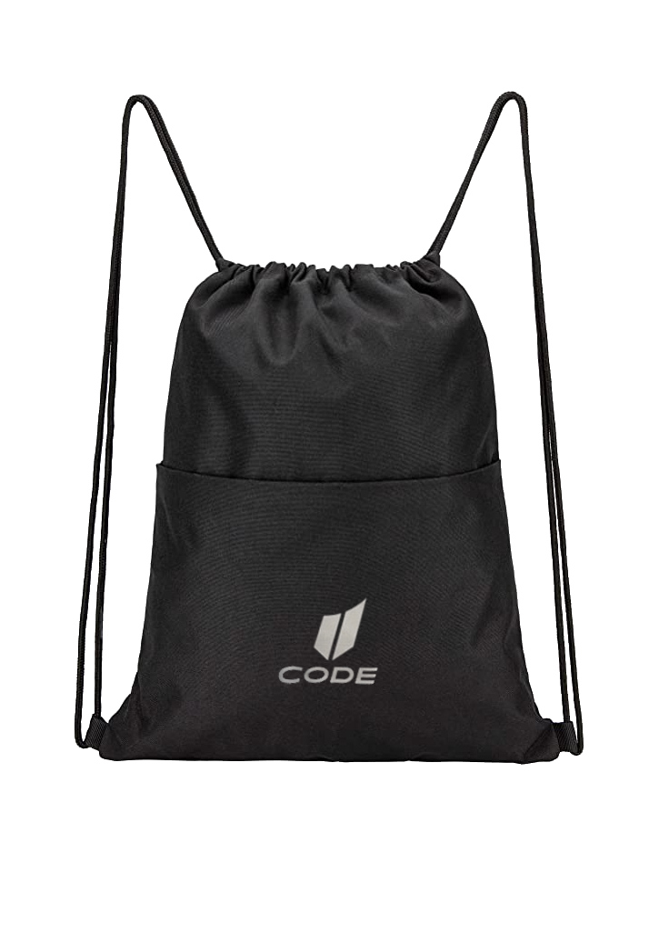 Code String Bag - Black